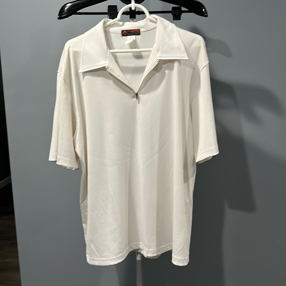DANGEROUS WILLIE Half Zip Polo